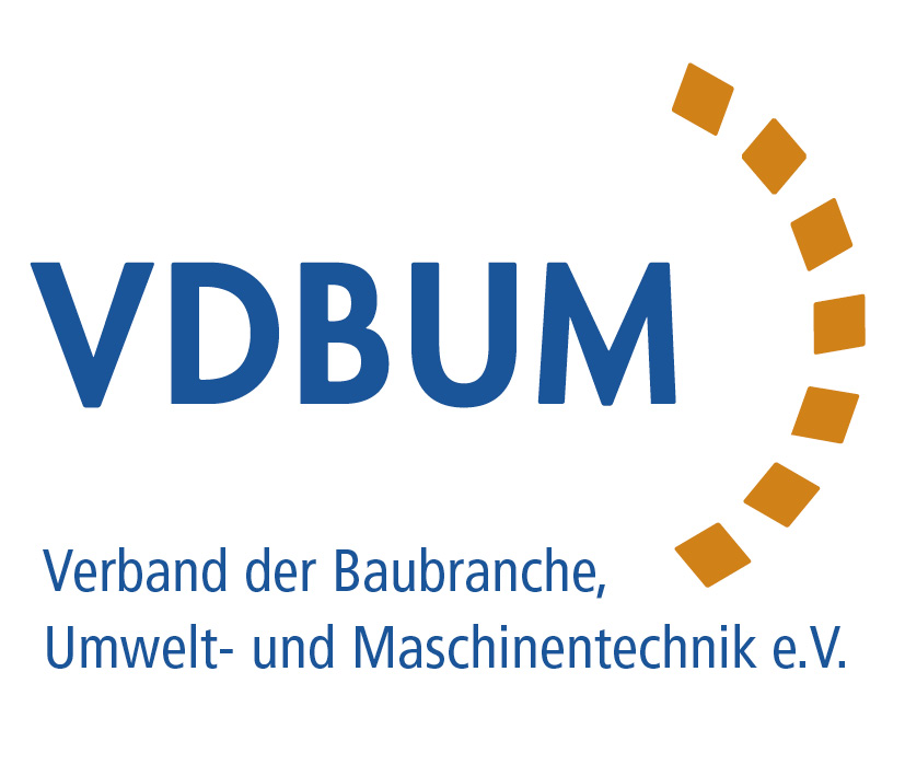 Mitglied beim VDBUM - Verband der Baubranche, Umwelt- und Maschinentechnik e. V.